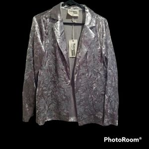 Savannah Jane silver embroidered jacket